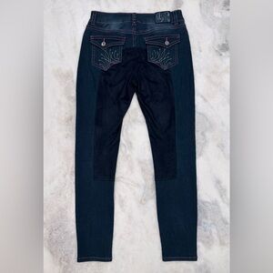 2KGREY Full Seat Riding Breeches | Navy Denim Indigo | Women’s Size 31